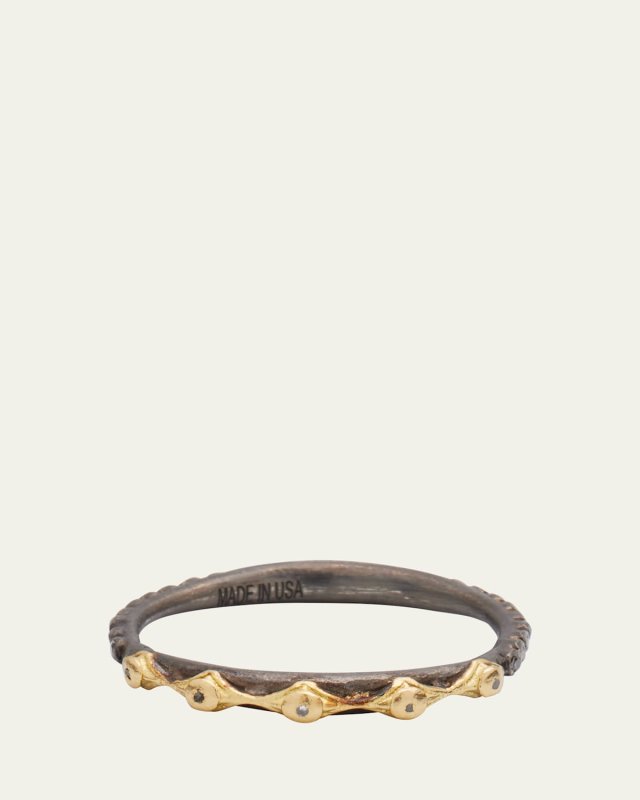 Old World Multi-Crivelli Stacking Ring