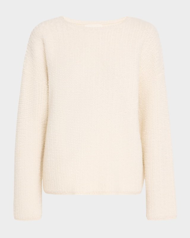 Elsa Terry-Knit Cashmere Sweater