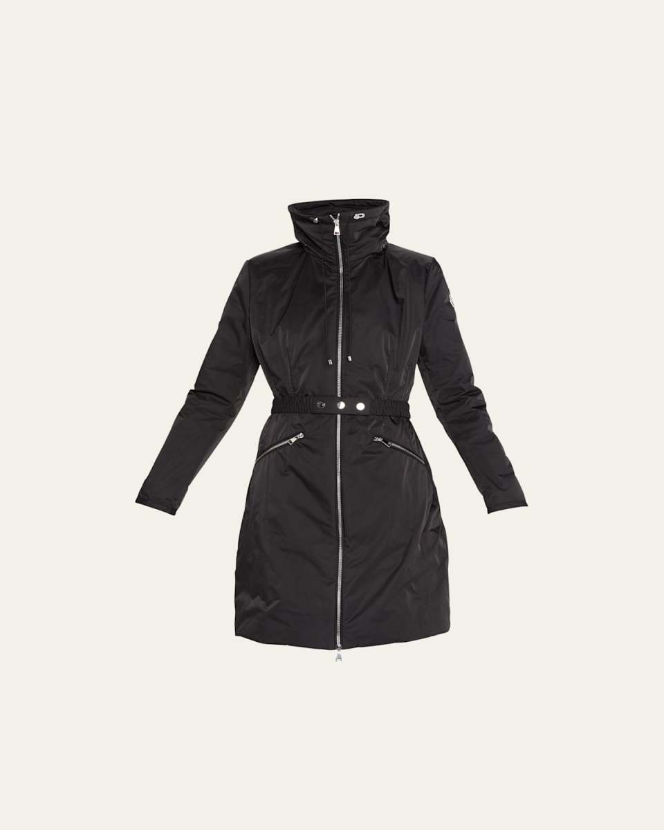 Hermanville Down-Fill and Quilted Long Coat