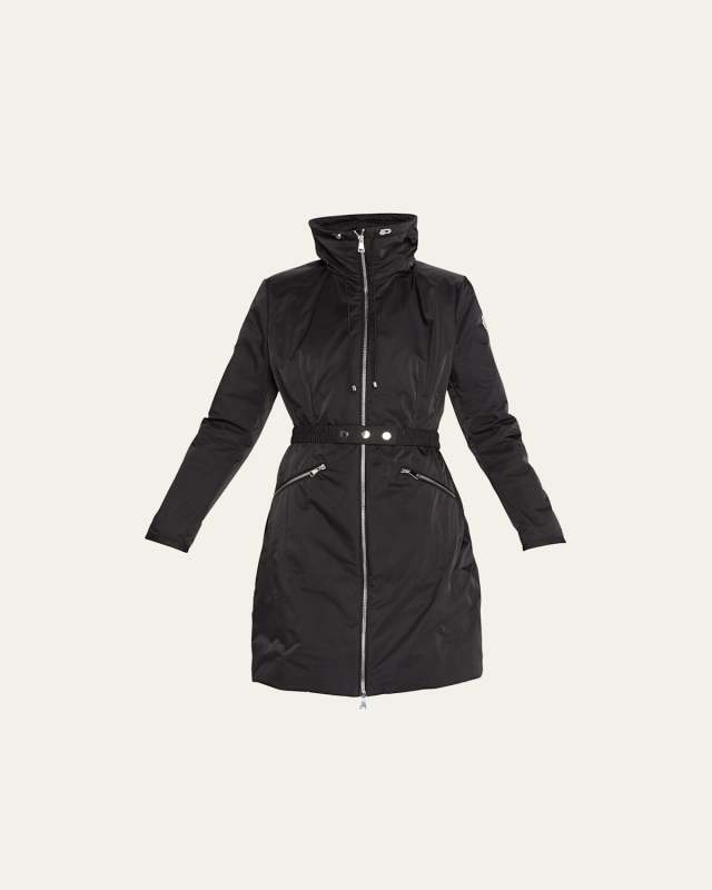 Hermanville Down-Fill and Quilted Long Coat