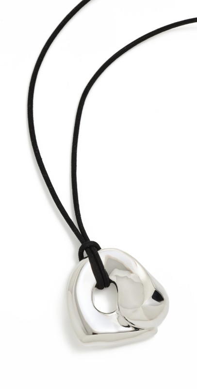 AGMES Gertrude Pendant Necklace Silver