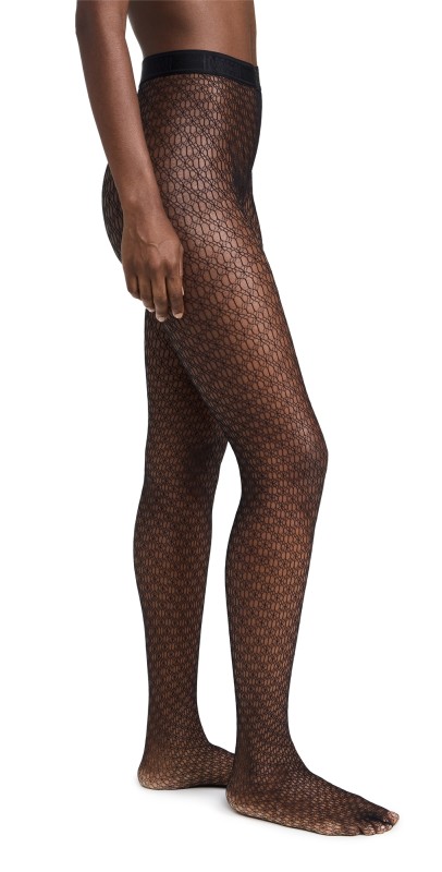 Wolford Fine Net Tights Black