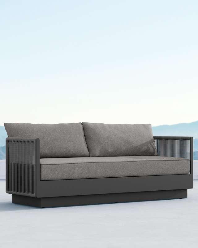 Porto 3-Seat Sofa with Cushion