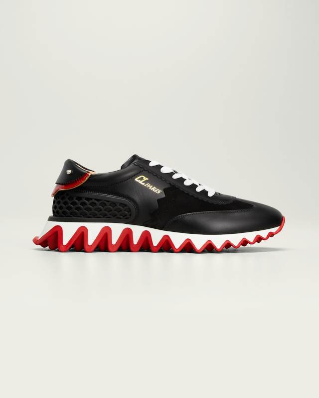Loubishark Donna Red Sole Runner Sneakers
