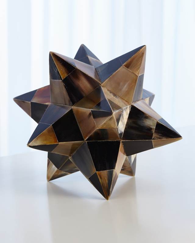 Brown Horn Stellated Dodecahedron
