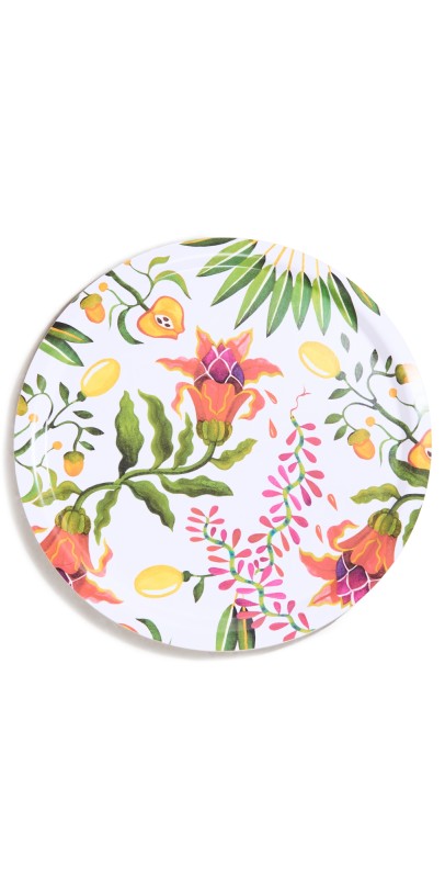 La Double J Round Printed Tray Ed