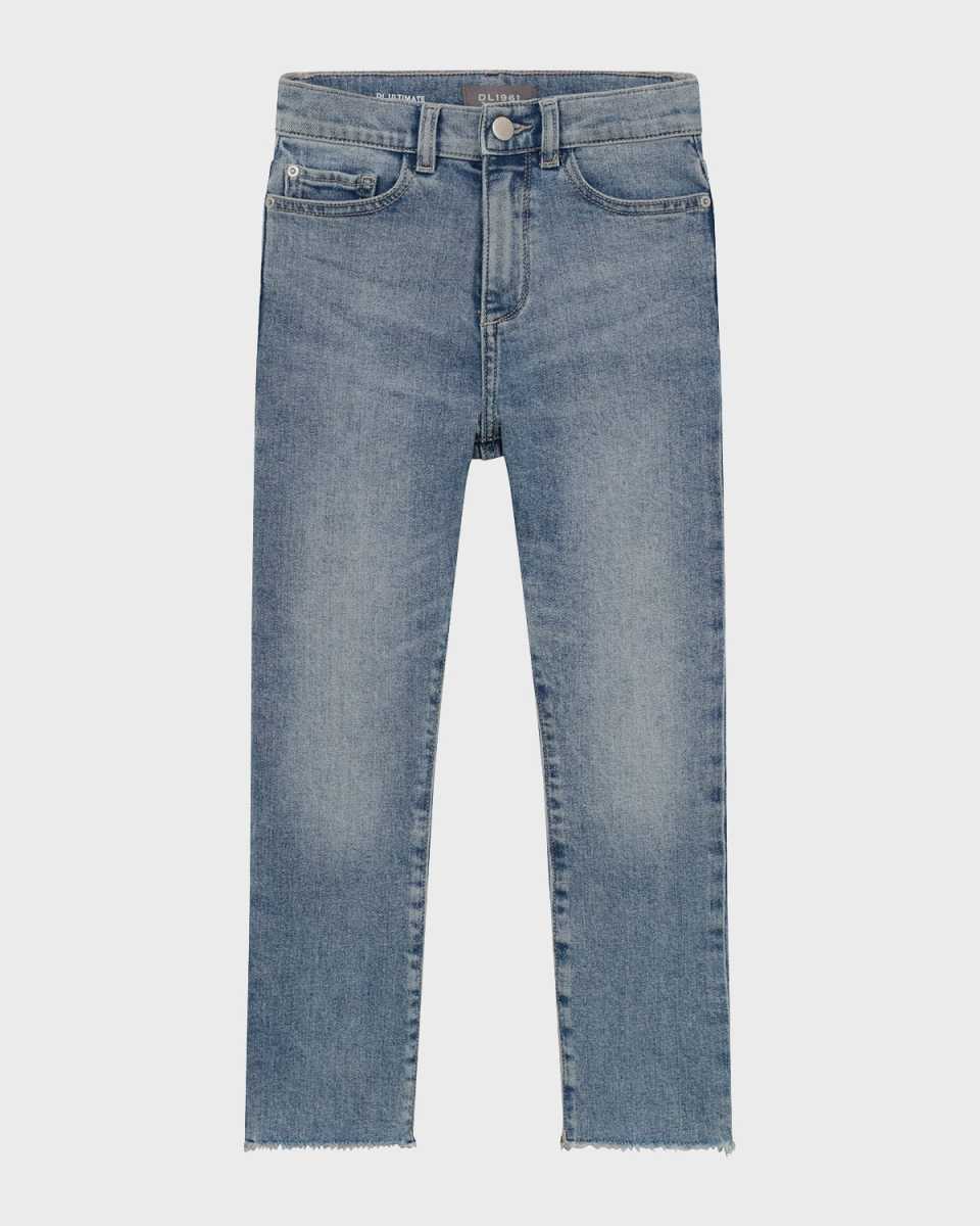 Girl's Emie Straight-Leg Denim Jeans, Size 2-6