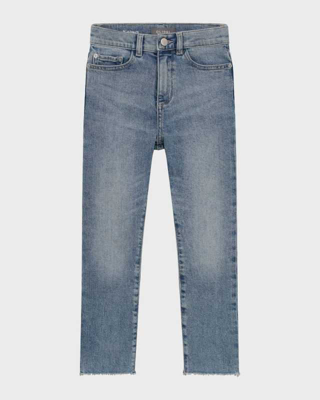 Girl's Emie Straight-Leg Denim Jeans, Size 2-6