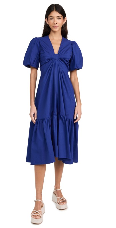 Shoshanna Annabelle Dress Cobalt Blue
