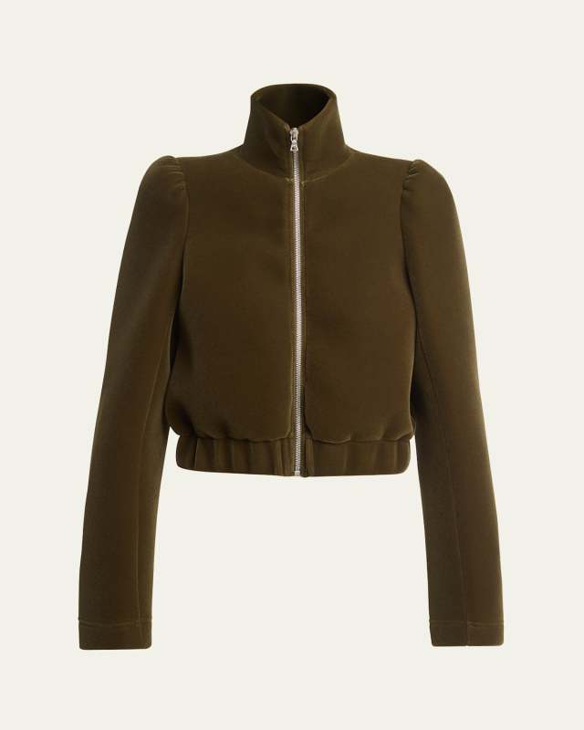 Vuras High-Neck Zip Front Jacket