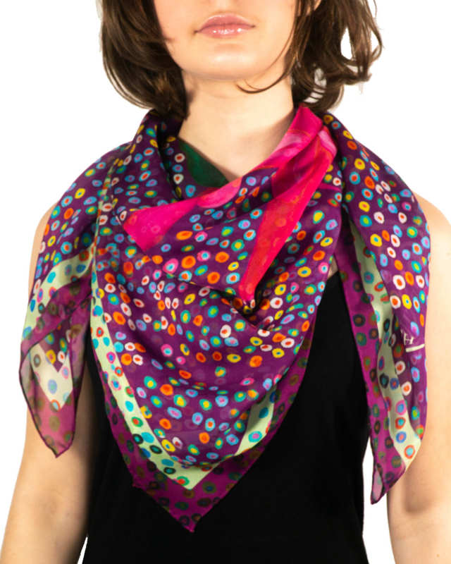 Birth Silk Chiffon Scarf