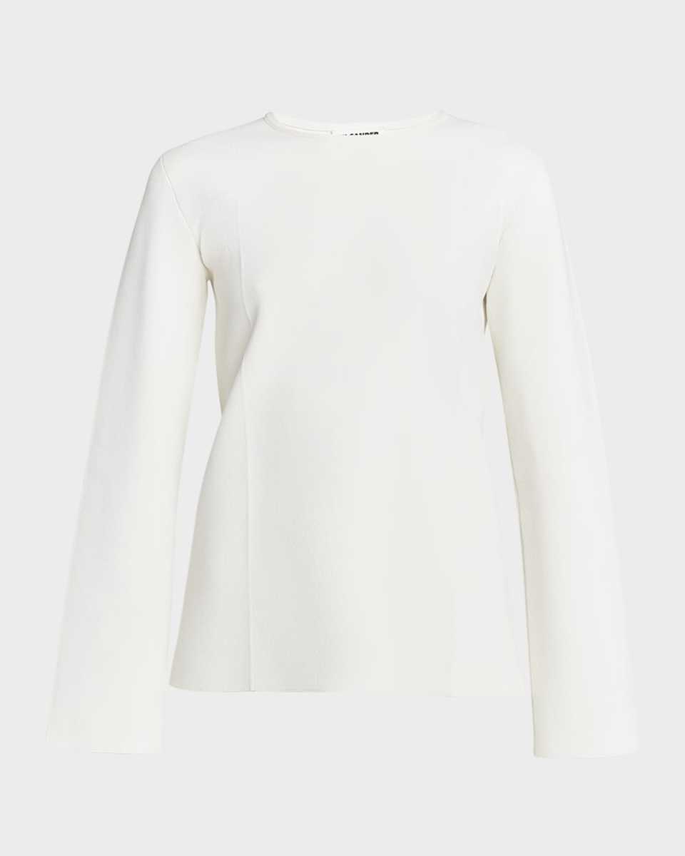 Crewneck Long-Sleeve Sweater