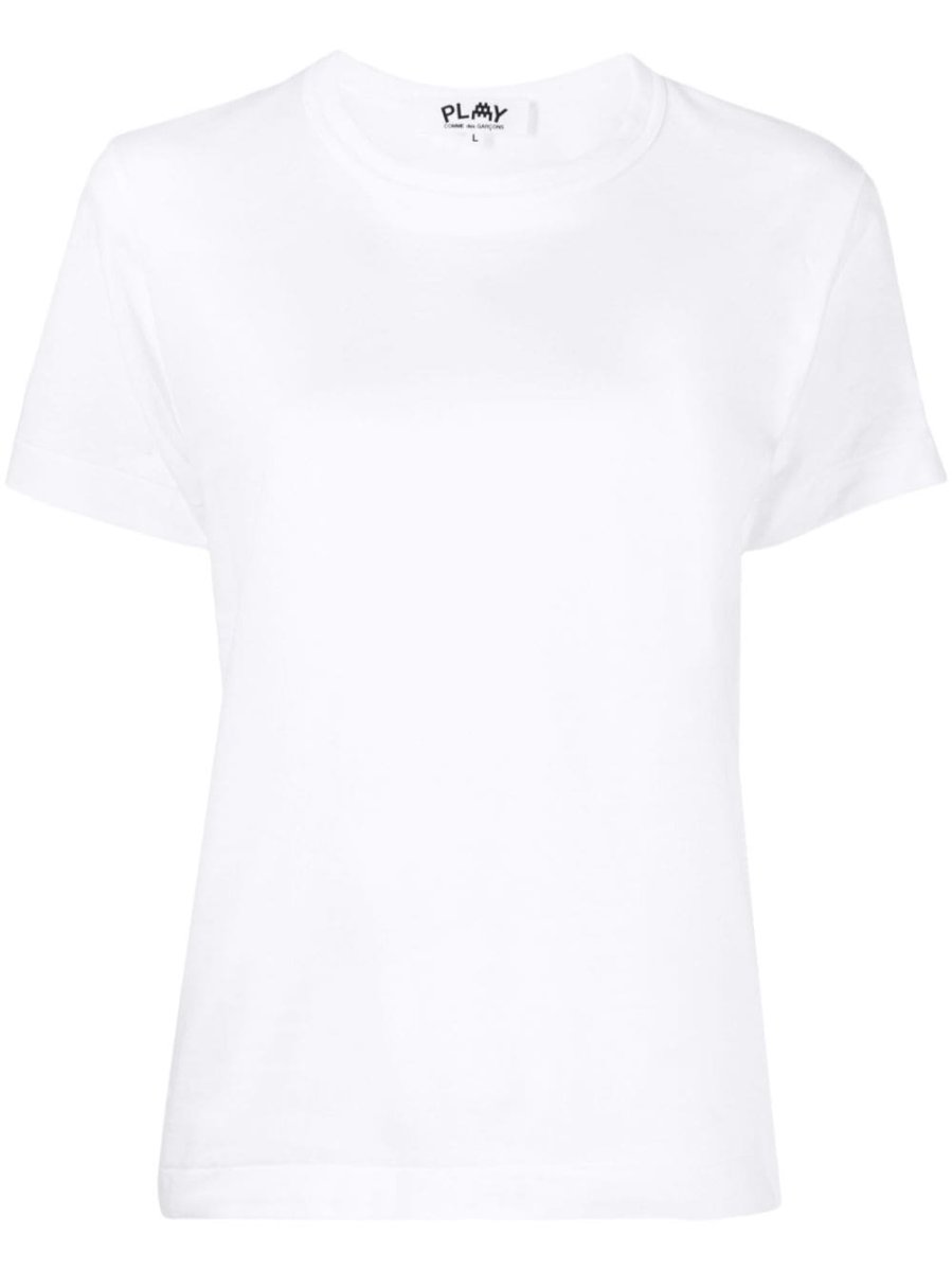 logo-patch cotton T-shirt
