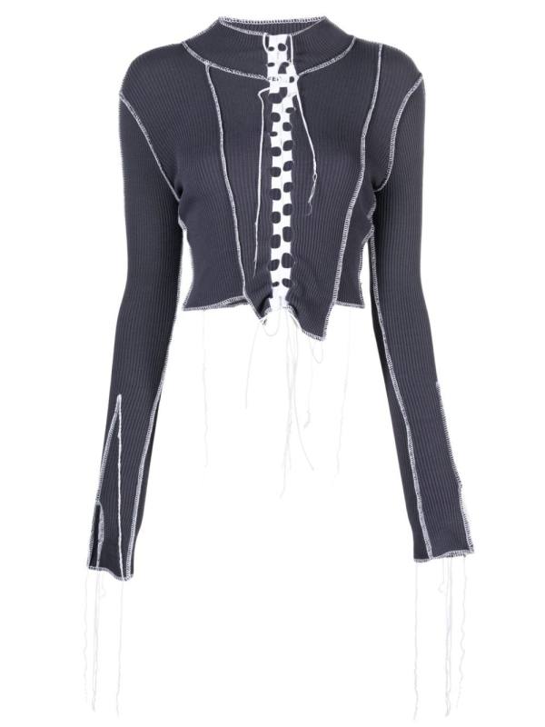 Nicole cut-out crop top