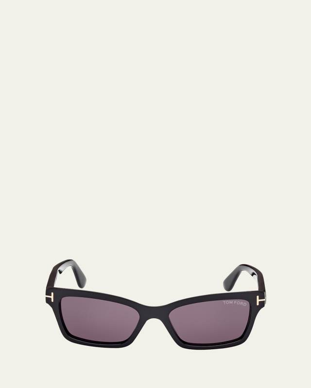 Mikel Acetate Square Sunglasses