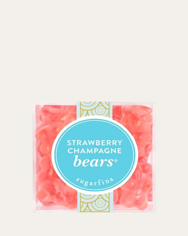 Strawberry Champagne Bears Candy - Large