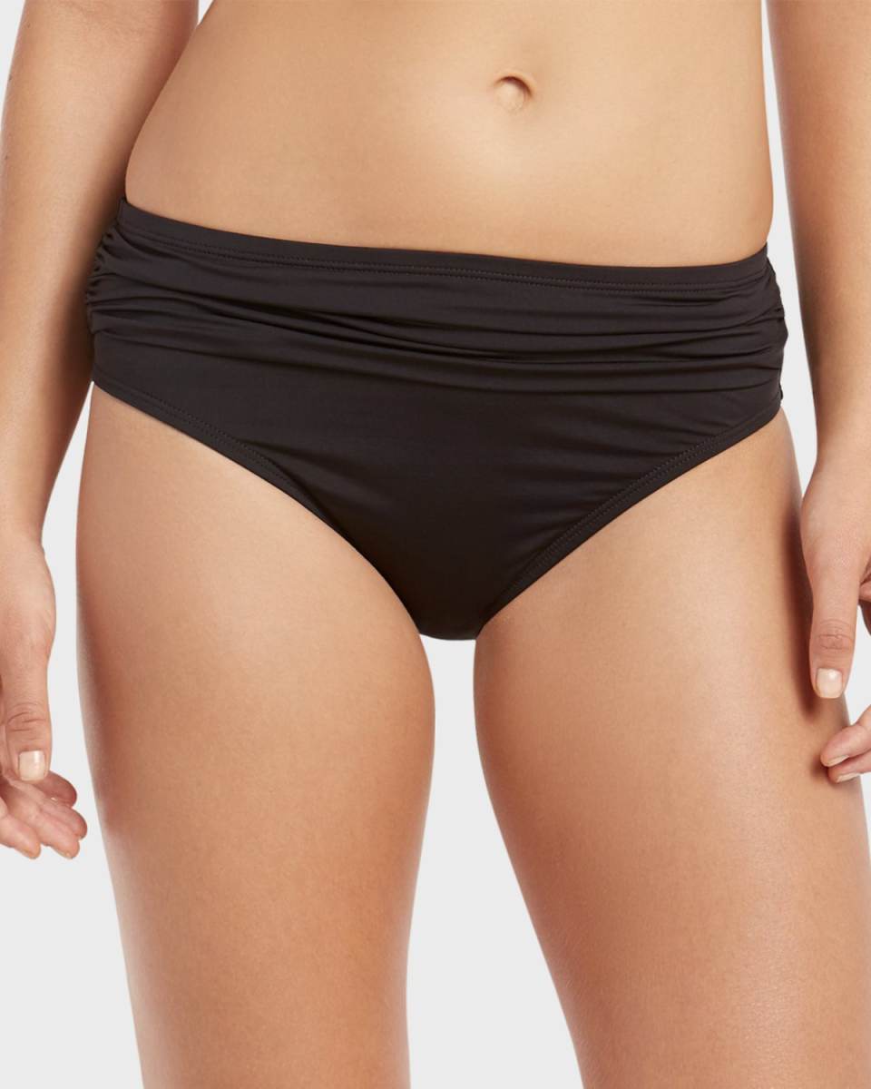Pearl High-Waist Sash Bikini Bottom