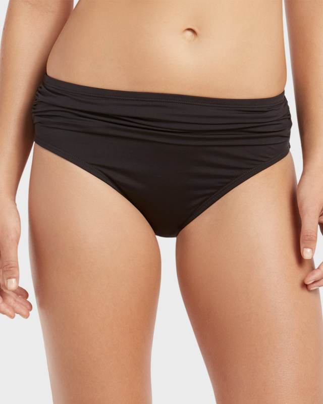 Pearl High-Waist Sash Bikini Bottom