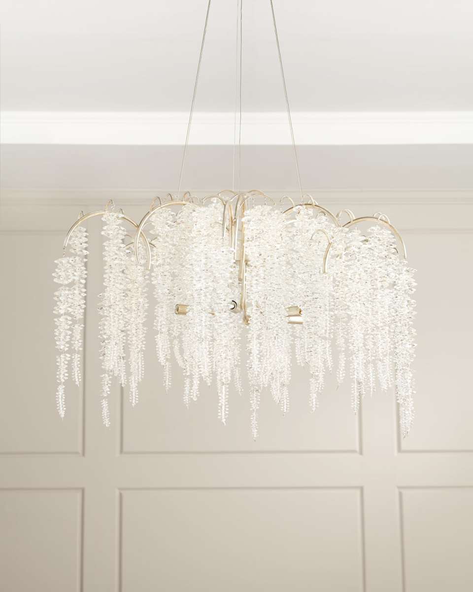 Cascading Crystal 6-Light Chandelier