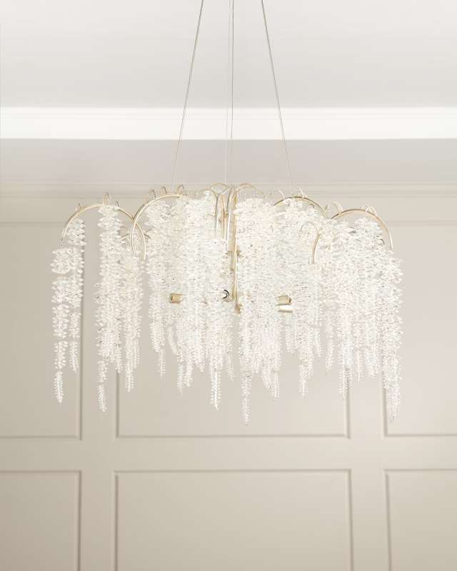 Cascading Crystal 6-Light Chandelier