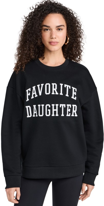Favorite Daughter Collegiate Sweatshirt Sangria Nights