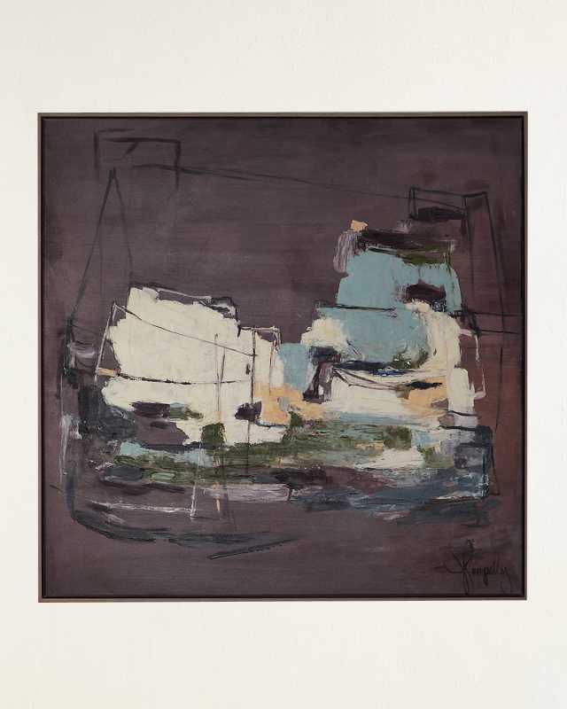 Restrained Eruption Giclee