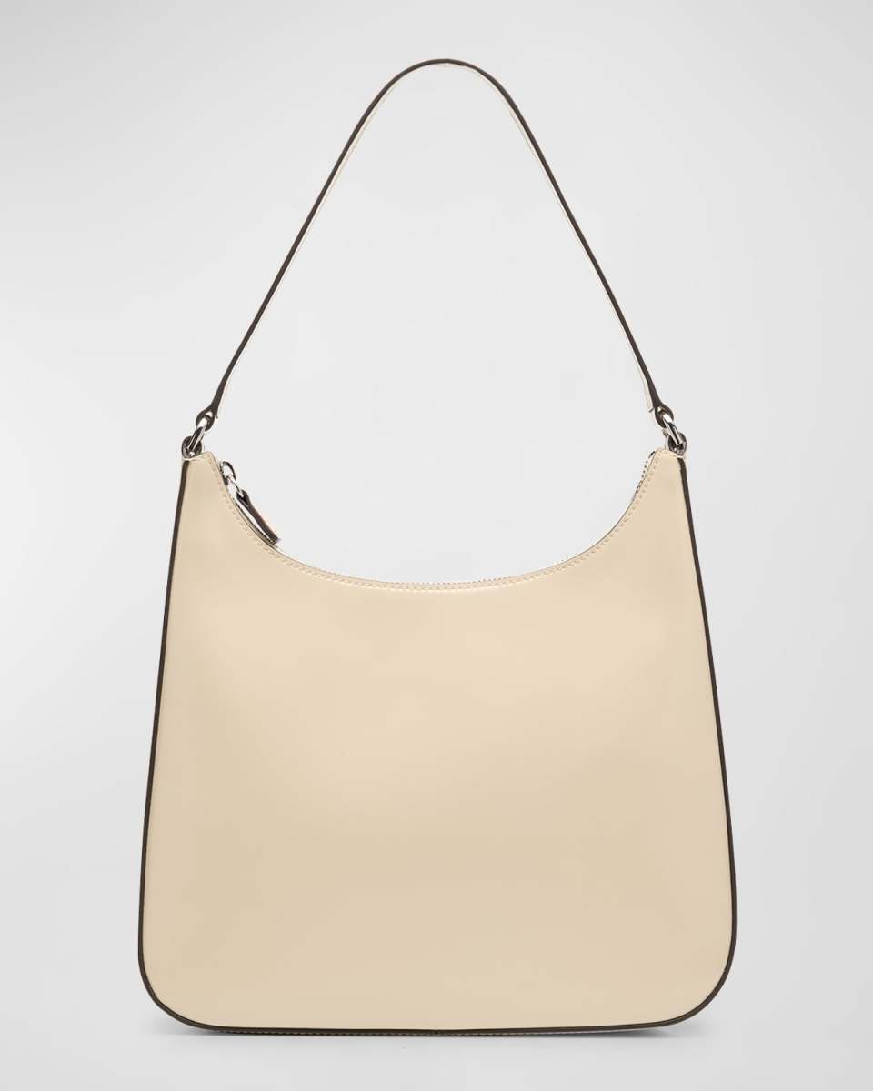 Alec Zip Leather Shoulder Bag