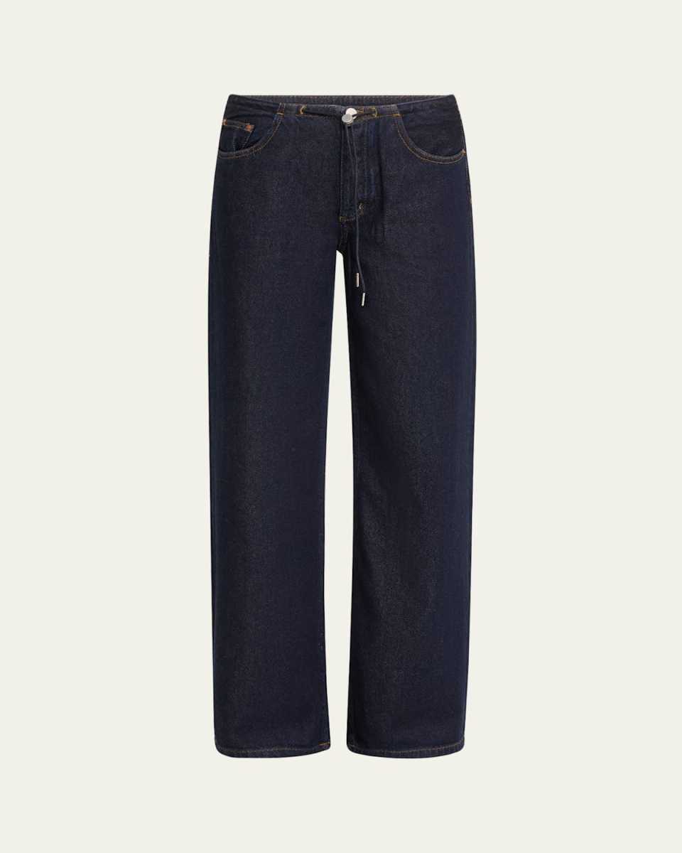 Cool Low-Rise Straight Denim Jeans