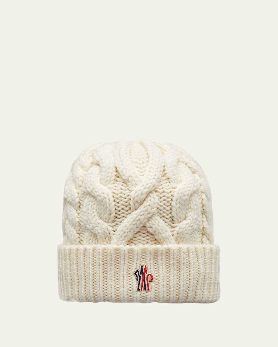 Cable Knit Wool Beanie