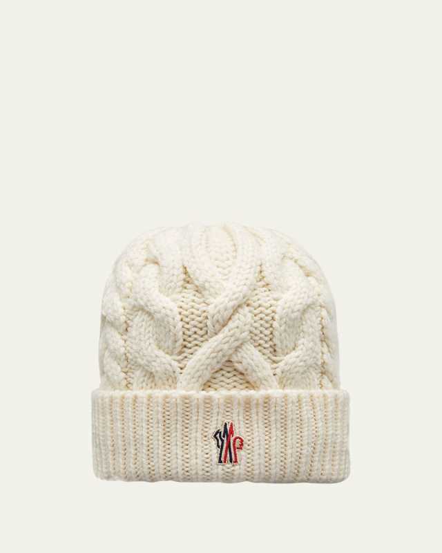 Cable Knit Wool Beanie