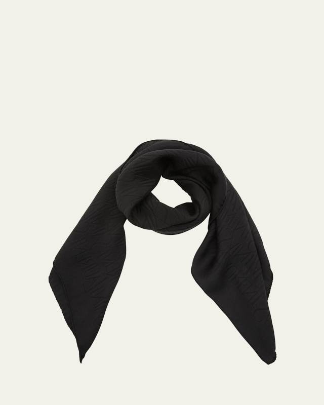 YSL Charmeuse Silk Scarf