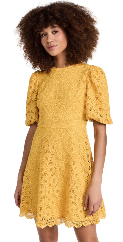 Shoshanna Barrow Dress Sunflower