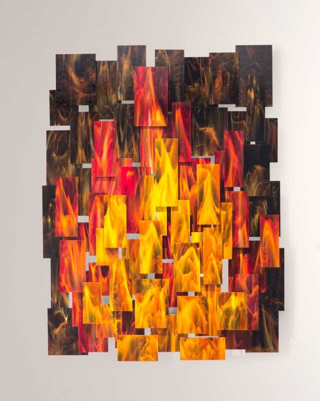 "Inferno" Wall Sculpture