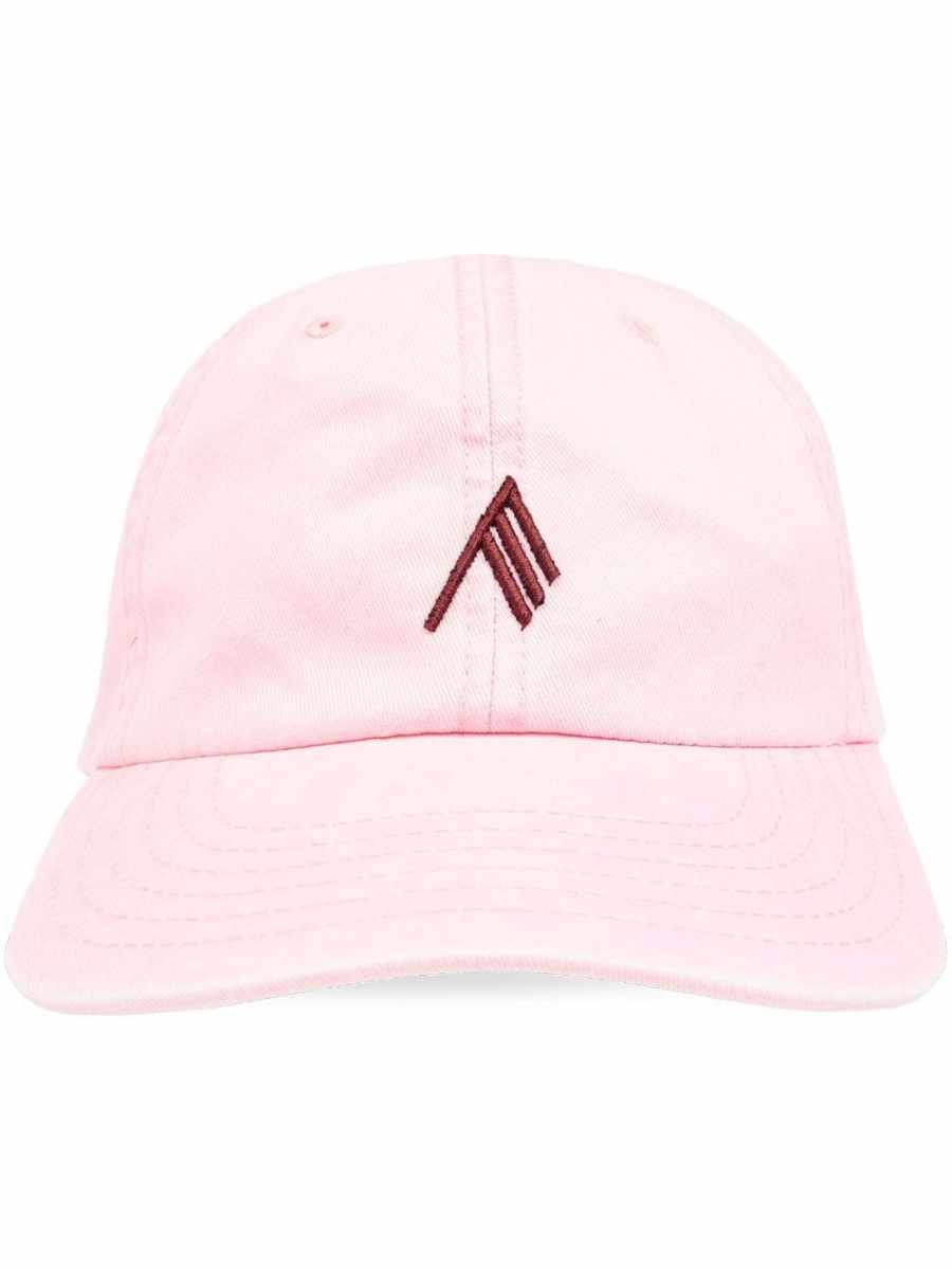 logo-embroidered cotton cap