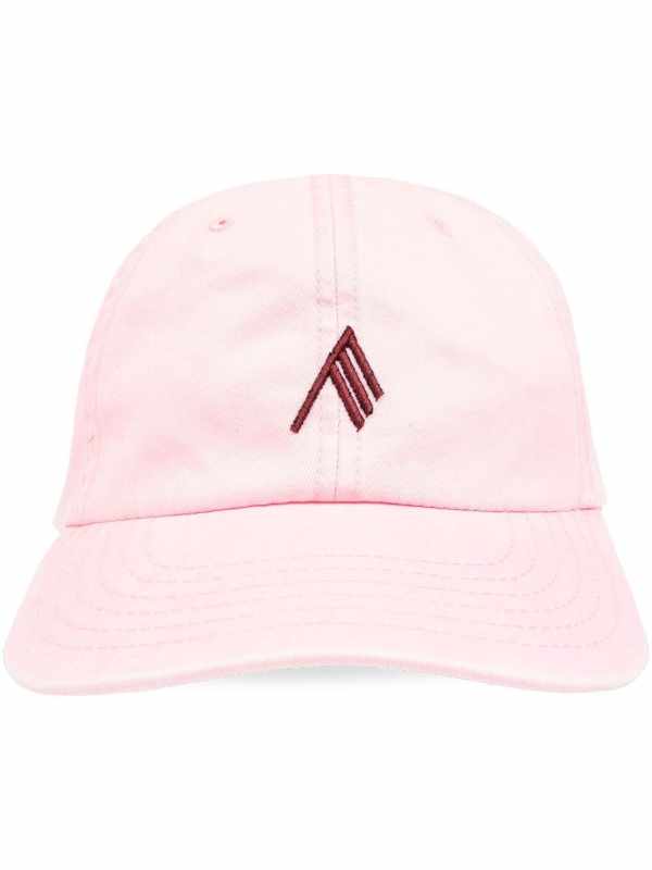 logo-embroidered cotton cap