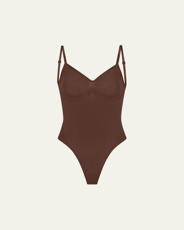 Seamless Sculpt Low-Back Shaping Bodysuit