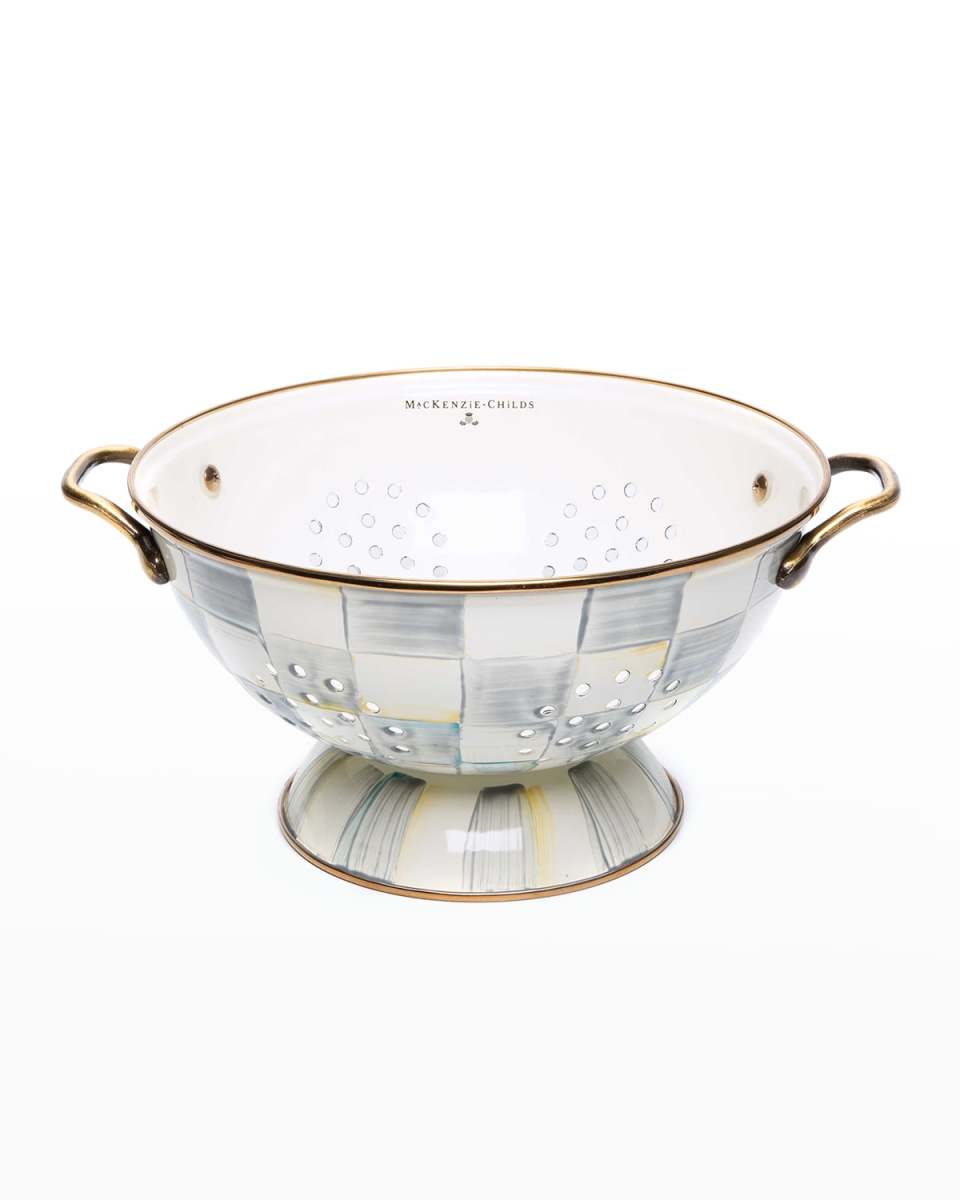 Sterling Check Large Colander