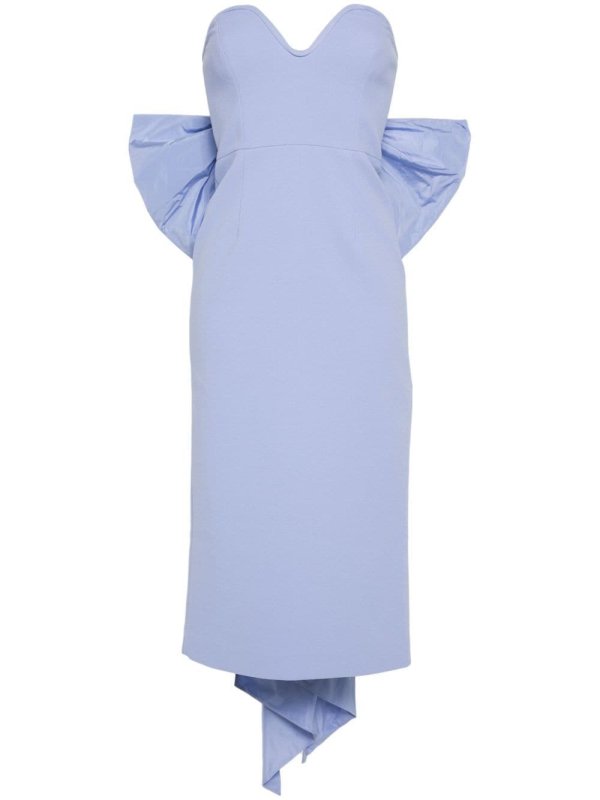 Annabelle strapless midi dress