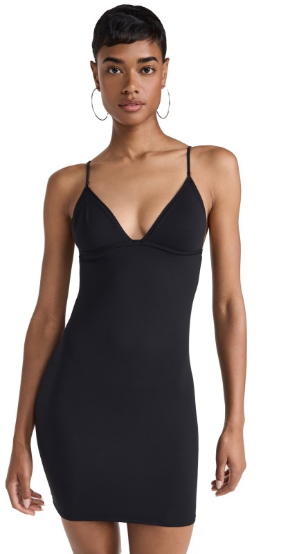 Fleur du Mal Le Stretch Multifit Micro Triangle Slip Black