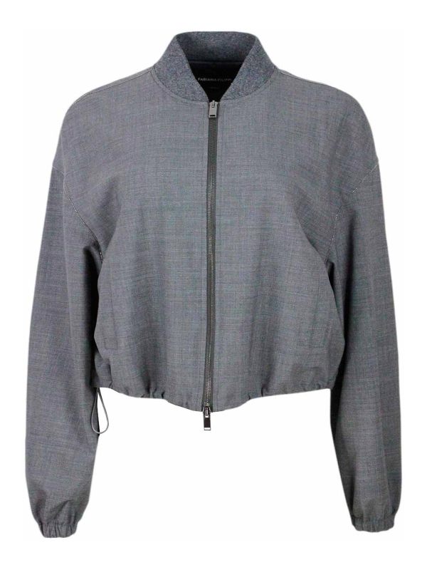 Fabiana Filippi Veste Casual - Gris
