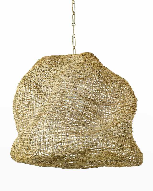 Andorra Wicker Pendant, Large