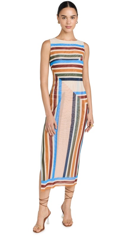MISA Nakia Dress San Miguel Stp Mesh