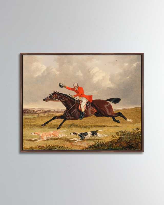 Horse and Hounds Giclée