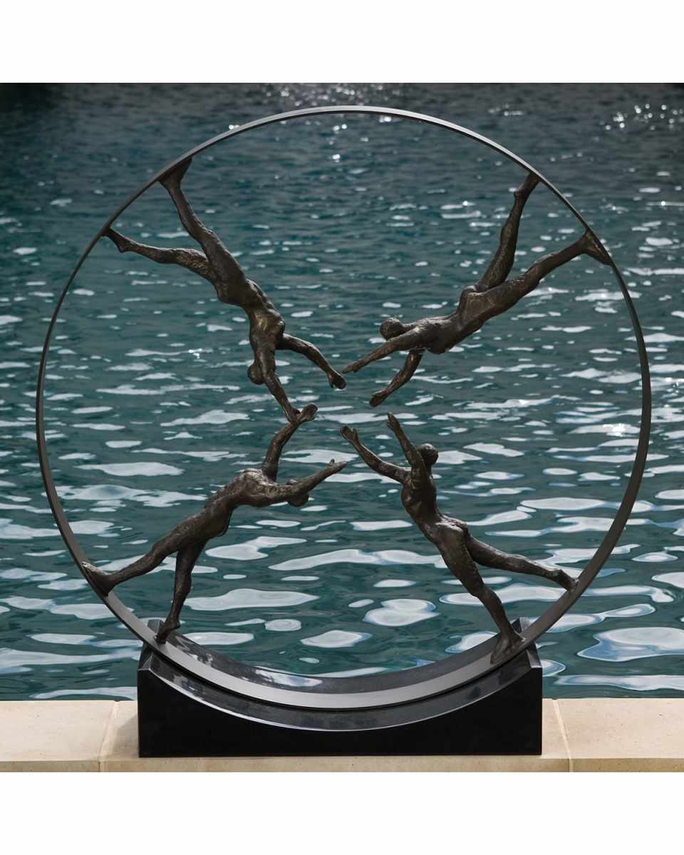 Reaching For Center Sculpture