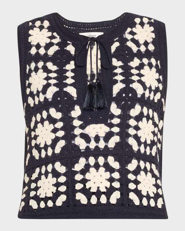 Crochet Tassel Top