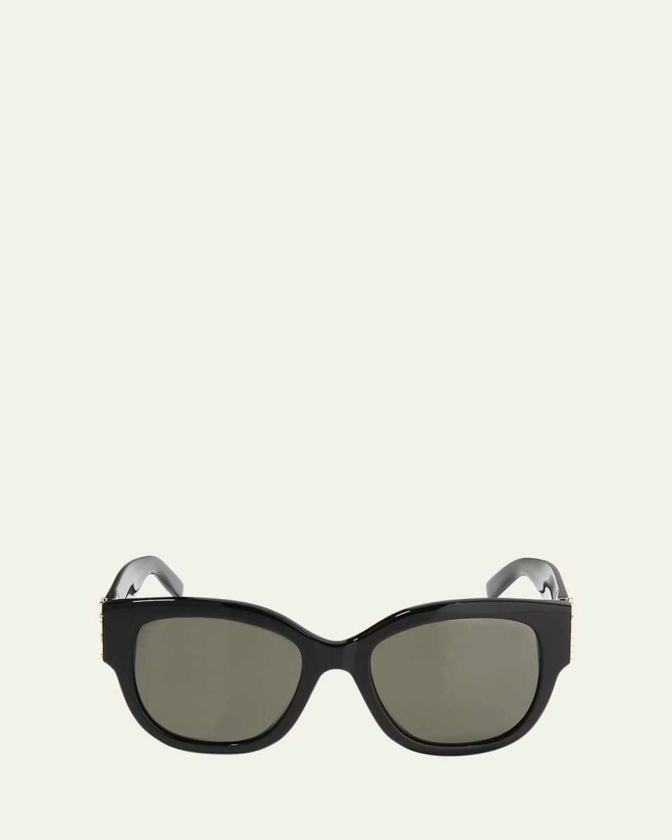 YSL Oversized Acetate Cat-Eye Sunglasses
