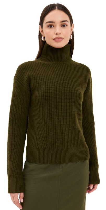 A. L.C. Jean Sweater Military Green
