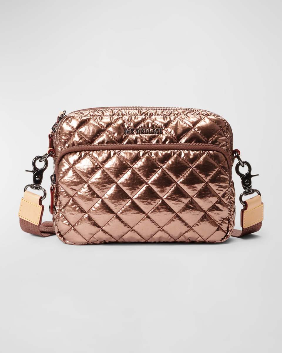 Metro Small Quilted Camera Crossbody Bag