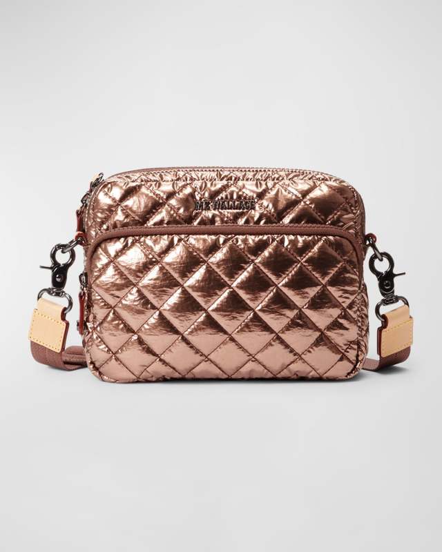 Metro Small Quilted Camera Crossbody Bag