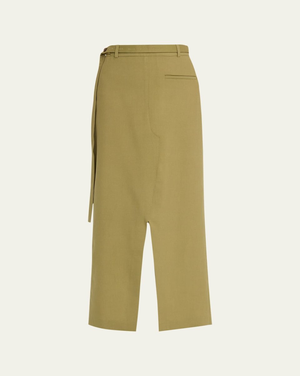 Reimagined Tailored Maxi Skirt
